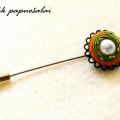 brooch - Brooches - beadwork