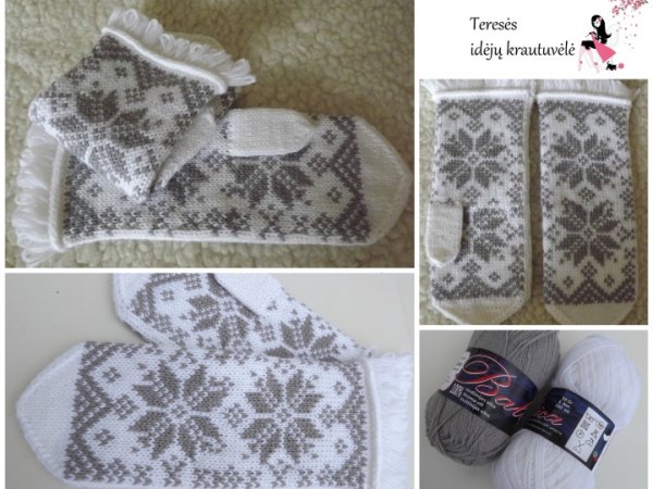 The patterned figures :) - Gloves & mittens