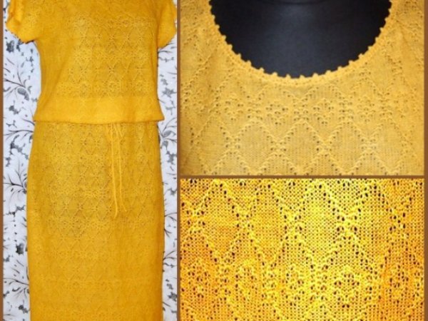 Dress - Machine knitting
