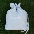 Linen happiness bag - Handbags & wallets - sewing
