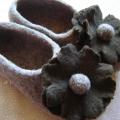 tapkutes with detachable gelyte - Shoes & slippers - felting