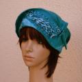 Cap Turquoise freshness ,, ,, - Hats - felting
