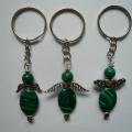GP-543 Keychain from pebbles - Other pendants - beadwork