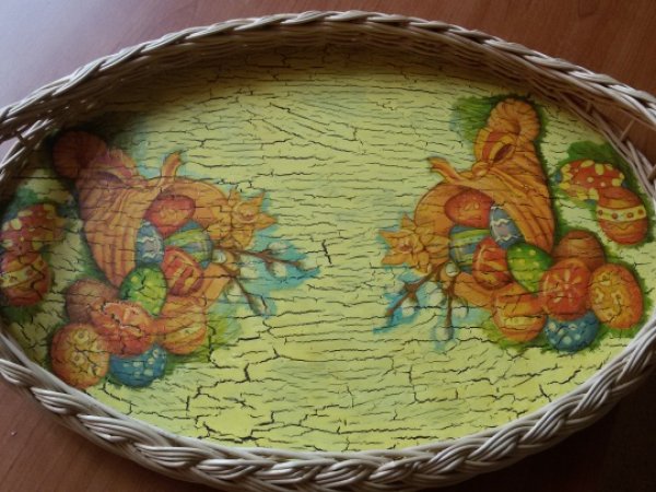 Tray - Decoupage