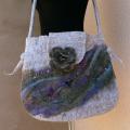 Grey handbag ,, ,, - Handbags & wallets - felting