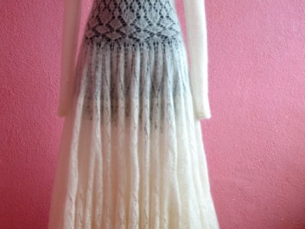fluffy silk dress - Dresses