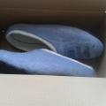 felted slipper with a two-layer pad - Shoes & slippers - felting