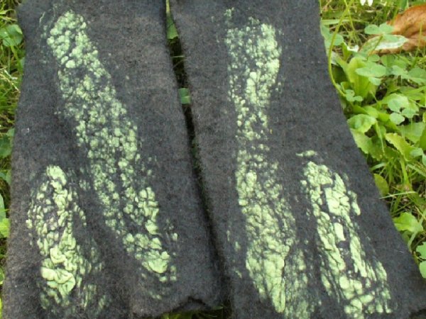 The summer greenery - Gloves & mittens