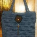 Crocheted handbag " Rope " - Handbags & wallets - needlework