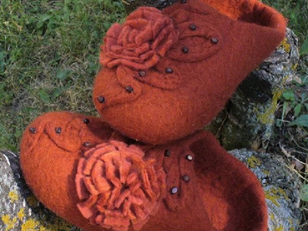 Orange - Shoes & slippers
