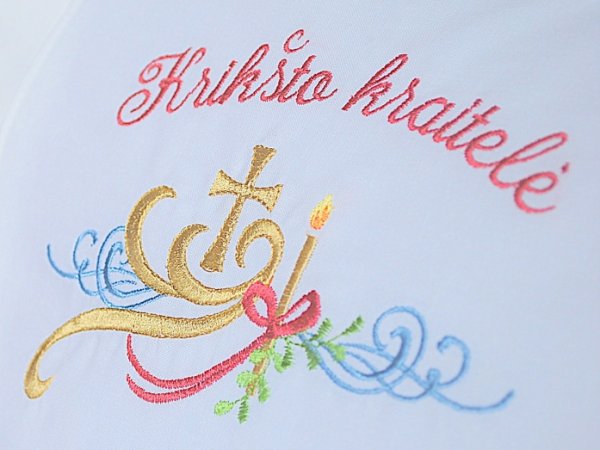 Baptism basket designed with the sacrament of baptism related doings store 3