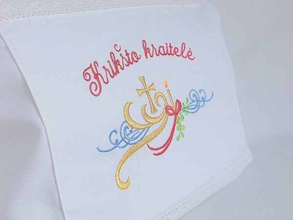 Baptism basket designed with the sacrament of baptism related doings store 1