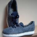 Sneakers bluish - Shoes & slippers - felting