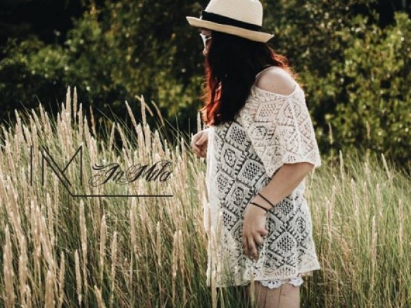 Openwork linen tunic :) 2