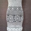 Dress " white flowers " - Dresses - needlework