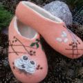 Coffee hour - Shoes & slippers - felting