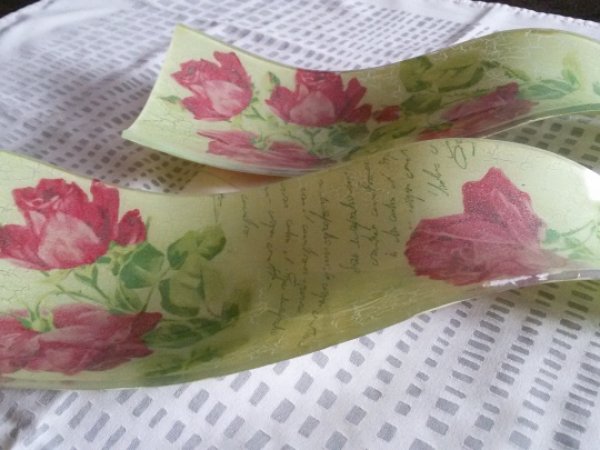 Plates ,, Dvynės & # 039; & # 039; - Decoupage