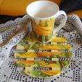 Mug and coaster - Decoupage - making