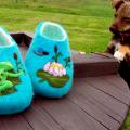 Bow ties Travelers - Shoes & slippers - felting