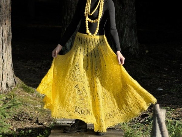 long mohair skirt 2