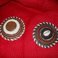 Brooches ,, Outdoor stones & # 039; & # 039; - Leather articles - making