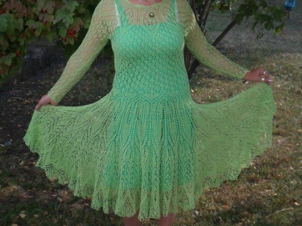 woven linen dress JŪRATĖ - Dresses