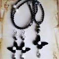 Necklace Earrings - Necklace - beadwork