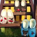 felted tapkutes - Company - Shoes & slippers - felting