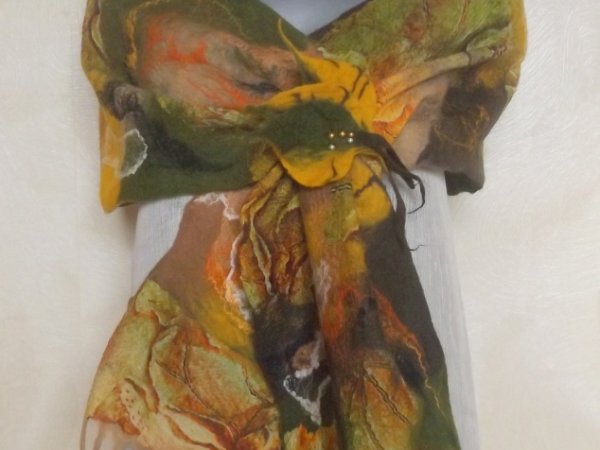 veltinio šalis "Rudens spalvos" 1