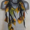 necklace " Autumn Leaves " - Necklaces - felting