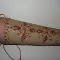 Bracelet ,, deep coffee & # 039; & # 039; - Leather articles - making