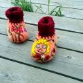 felted tapkutes Maja - Shoes & slippers - felting