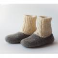 Felt slippers / felted slippers - Shoes & slippers - felting