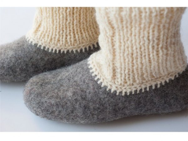 Felt slippers / felted slippers 2