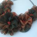 Flowers Necklace - Necklace - beadwork