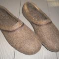 large felt slippers - Shoes & slippers - felting