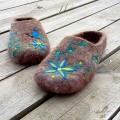 Felt Ornaments tapkutes - Shoes & slippers - felting