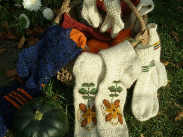 Uncle Vintage / knitted woolen socks 2
