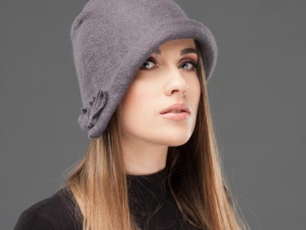 Grey " retro " - Hats