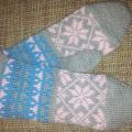 pastel mittens - Gloves & mittens - knitwork
