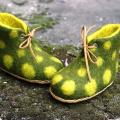 Shoes piccolo Martha - Shoes & slippers - felting