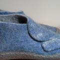 Bluish - Shoes & slippers - felting