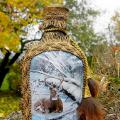 Hunting in the end :) - Decorated bottles - making