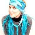 Veltas set headband and neck accessory - Kits - felting