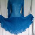 Sea-blue - Dresses - knitwork