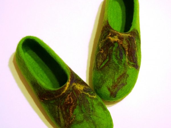 Women tapkės summer flowers - Shoes & slippers
