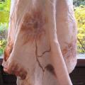 Beige silk robe - Wraps & cloaks - felting