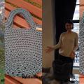 Crocheted hew - Handbags & wallets - needlework