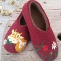 Damage heifer - Shoes & slippers - felting