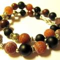 Bracelet " Fall " - Bracelets - beadwork